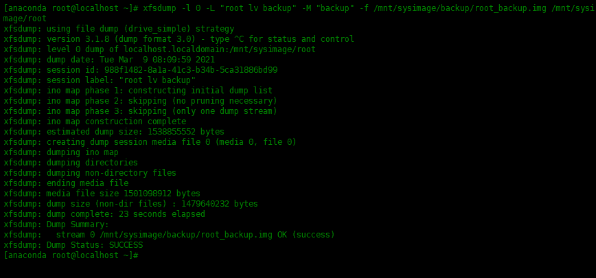 如何缩减XFS分区格式的根目录_html_09