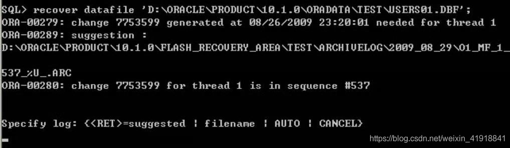 Oracle数据库的备份与恢复案例详解