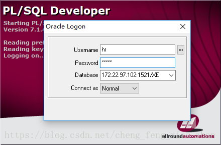 PLSQLDeveloper登录远程连接Oracle的操作