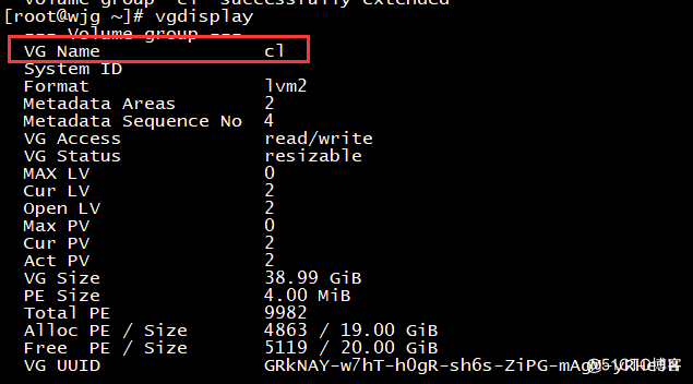 Linux里LVM磁盘扩容_磁盘扩容_05
