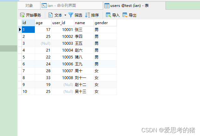 Mysql聚合函数的使用介绍