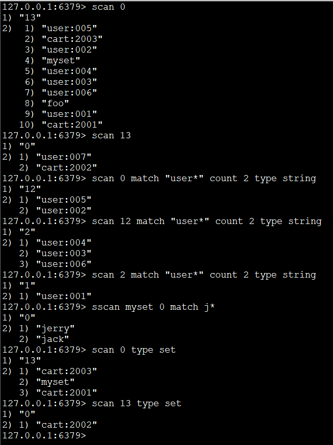 Redis SCAN命令详解